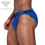 شورت مردانه اسلیپ بغل باز Breathable Men's bikini briefs اورجینال وارداتی برند 0850(BS) فانتزی پارچه کبریتی Caution