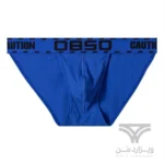 شورت مردانه اسلیپ بغل باز Breathable Men's bikini briefs اورجینال وارداتی برند 0850(BS) فانتزی پارچه کبریتی Caution