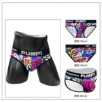شورت مردانه اسلیپ اورجینال پامپ PUMP Men Printing Low Waist Briefs گرافیتی Graffiti