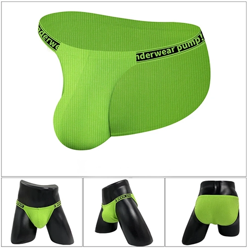 شورت مردانه اسلیپ اورجینال بغل باز Pump Men's Low Waisted Underwear for Hip Lifting Fitness and Breathability برند پامپ