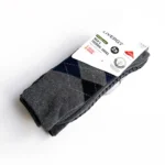 پک 2 تایی جوراب مردانه زمستانی ترمو لیورجی Livergy men's Thermal Socks اورجینال آلمان طوسی راه راه