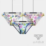 شورت مردانه اسلیپ پامپ Men's Playful Cartoon High Cut No-Tag Comfortable and Breathable Briefs اورجینال وارداتی برند PUMP فانتزی عروسکی کارتونی