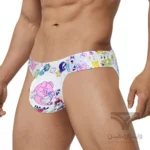 شورت مردانه اسلیپ پامپ Men's Playful Cartoon High Cut No-Tag Comfortable and Breathable Briefs اورجینال وارداتی برند PUMP فانتزی عروسکی کارتونی