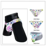 شورت مردانه اسلیپ پامپ Men's Playful Cartoon High Cut No-Tag Comfortable and Breathable Briefs اورجینال وارداتی برند PUMP فانتزی عروسکی کارتونی