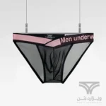 شورت مردانه اسلیپ اورجینال بغل باز تمام شیشه ای Pump Men's Modal Bikini Briefs Dual Waistband V-Suspension Transparent Ultra-thin برند پامپ