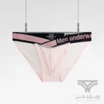 شورت مردانه اسلیپ اورجینال بغل باز تمام شیشه ای Pump Men's Modal Bikini Briefs Dual Waistband V-Suspension Transparent Ultra-thin برند پامپ