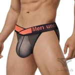 شورت مردانه اسلیپ اورجینال بغل باز تمام شیشه ای Pump Men's Modal Bikini Briefs Dual Waistband V-Suspension Transparent Ultra-thin برند پامپ