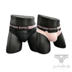 شورت مردانه اسلیپ جلو کش دار PUMP Breathable Men's bikini briefs اورجینال وارداتی برند پامپ فانتزی کش 5 سانتی