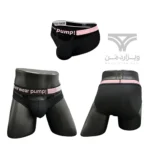 شورت مردانه اسلیپ جلو کش دار PUMP Breathable Men's bikini briefs اورجینال وارداتی برند پامپ فانتزی کش 5 سانتی