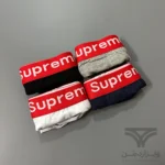 پک پرمیوم 4 تایی شورت مردانه ساپریم Supreme اورجینال اسلیپ Premium