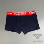 پک پرمیوم 4 تایی شورت مردانه ساپریم Supreme اورجینال باکسر بریف Premium