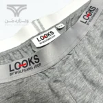 لگینگ مردانه کش پهن شلوار راحتی بیس لایر لوکس LOOKS آلمان طوسی