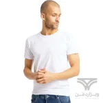 پک 2 تایی تیشرت مردانه Bruno Banani آلمان یقه گرد سفید Power Strech