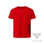 ست مردانه تیشرت و شلوارک راحتی لیورجی Livergy آلمان طرح قرمز و چهارخونه