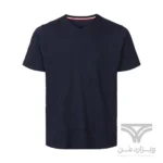 ست مردانه تیشرت و شلوارک راحتی لیورجی Livergy آلمان طرح سرمه ای راه راه سفید
