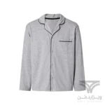 ست مردانه لباس خواب پیراهن و شلوار راحتی لیورجی Livergy آلمان طوسی