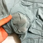 شورت مردانه نیم پا (ترانک) وارداتی جلو باز فلای از بالا سبز