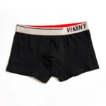 شورت مردانه باکسر بریف وارداتی Vimny کش پهن لیزری براق تمام نخ رنگبندی