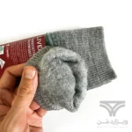 پک 2 تایی جوراب مردانه زمستانی داخل کرک ترمو لیورجی Livergy men's Thermal Socks اورجینال آلمان طوسی دارای استوک ژله ای