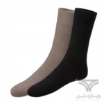 پک 2 تایی جوراب مردانه زمستانی داخل کرک ترمو لیورجی Livergy men's Thermal Socks اورجینال آلمان مشکی کرم دارای استوک ژله ای