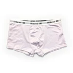 شورت مردانه باکسر بریف وارداتی کش پهن Underwear تک رنگ آبی و یاسی
