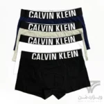 پک پرمیوم 4 تایی شورت مردانه کلوین کلاین Calvin Klein اورجینال باکسر بریف Premium وارداتی