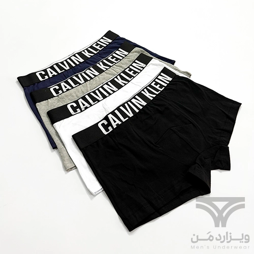 پک پرمیوم 4 تایی شورت مردانه کلوین کلاین Calvin Klein اورجینال باکسر بریف Premium وارداتی
