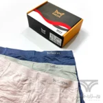 پک 3 تایی شورت مردانه پادار (باکسر بریف) اورجینال وارداتی برند میو Miiow ترکیب رنگی