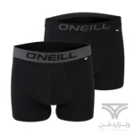 پک 2 تایی شورت مردانه پادار (باکسر-بریف) اورجینال O'Neill اروپا وارداتی مشکی