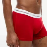 پک 3 تایی شورت مردانه اورجینال تامی هیلفیگر Tommy Hilfiger وارداتی باکسر بریف