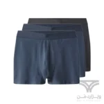 پک 3 تایی شورت مردانه پادار اورجینال Esmara Men (Livergy) آلمان وارداتی آبی ذغالی