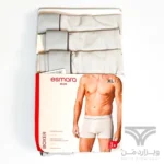 پک 3 تایی شورت مردانه پادار اورجینال Esmara Men (Livergy) آلمان وارداتی طوسی