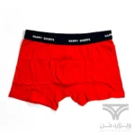 پک 2 تایی شورت مردانه پادار اورجینال هپی شورتس Happy Shorts آلمان وارداتی خرس کریسمس