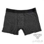 پک 2 تایی شورت مردانه پادار اورجینال MEXX آلمان وارداتی مشکی پترن دار