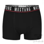 پک 3 تایی شورت مردانه پادار (باکسر بریف) اورجینال Mustang آلمان وارداتی مشکی