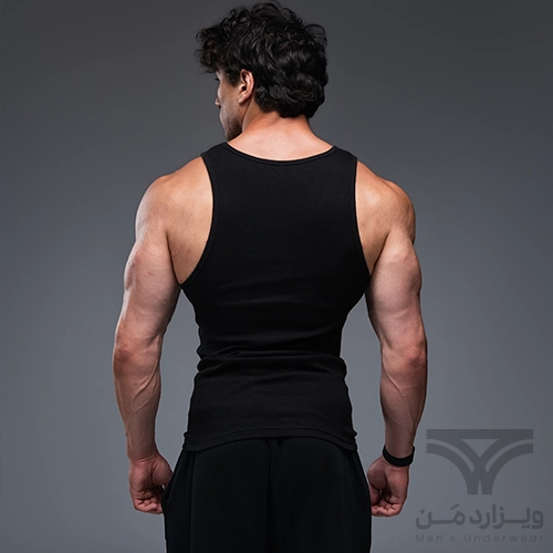 رکابی تنک تاپ Tank Top کبریتی مردانه اورجینال برند Ekkovision آمریکا فول کش وارداتی گرم بالا