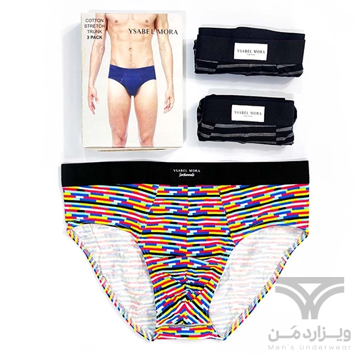 پک 3 تایی شورت مردانه اسلیپ اورجینال Ysabel Mora ایزابل مورا وارداتی اسپانیا طرح بندی مختلف