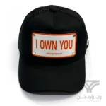 کلاه کپ (لبه دار) جان هتر John Hatter & CO مدل I Own You مشکی پشت توری
