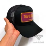 کلاه کپ (لبه دار) جان هتر John Hatter & CO مدل The Queen مشکی پشت توری