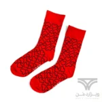 پک 2 تایی جوراب کاپلی مردانه و زنانه اورجینال وارداتی آلمان برند SOXO طرح ولنتاین قلب فری سایز
