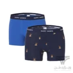 پک 2 تایی شورت مردانه پادار اورجینال هپی شورتس Happy Shorts آلمان وارداتی طرح گوزن کریسمس