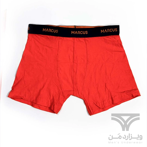 شورت مردانه پادار (باکسر بریف) اورجینال وارداتی برند Marcus نارنجی