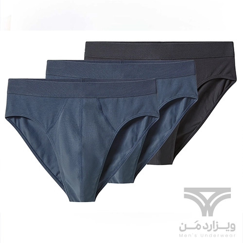 پک 3 تایی شورت مردانه اسلیپ اورجینال Esmara Men (Livergy) آلمان وارداتی آبی ذغالی