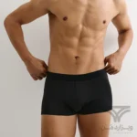 شورت مردانه پادار(باکسر بریف) اورجینال اچ اند ام H&M وارداتی مشکی