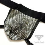 شورت مردانه فانتزی جاک استرپ Jockstrap اورجینال وارداتی برند Tommy dooyao بکلس دیسکویی سیلور