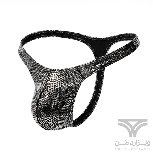 شورت مردانه فانتزی لامبادا Bikini اورجینال وارداتی برند Tommy dooyao بکلس دیسکویی سیلور