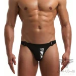 شورت مردانه فانتزی جاک استرپ Jockstrap سگک دار اورجینال وارداتی برند Knobs بکلس رنگبندی