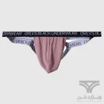 شورت مردانه جاک استرپ بکلس بنددار Men's Modal Cross Strap Jockstrap Thongs اورجینال وارداتی برند ORLVS فانتزی پشت باز
