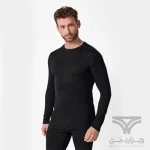 بلوز مردانه ترمو (حرارتی) بیس لایر اسمارا Esmara آلمان مشکی Thermal Underwear داخل کرک