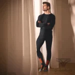 بلوز مردانه ترمو (حرارتی) بیس لایر اسمارا Esmara آلمان مشکی Thermal Underwear داخل کرک